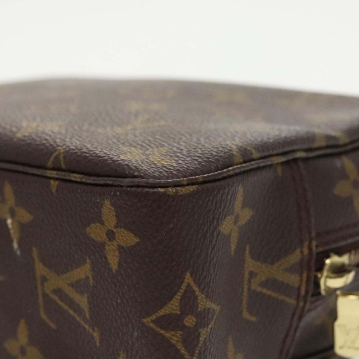 LOUIS VUITTON Monogram Trousse Toilette 23 Clutch Bag M47524 LV Auth 99607