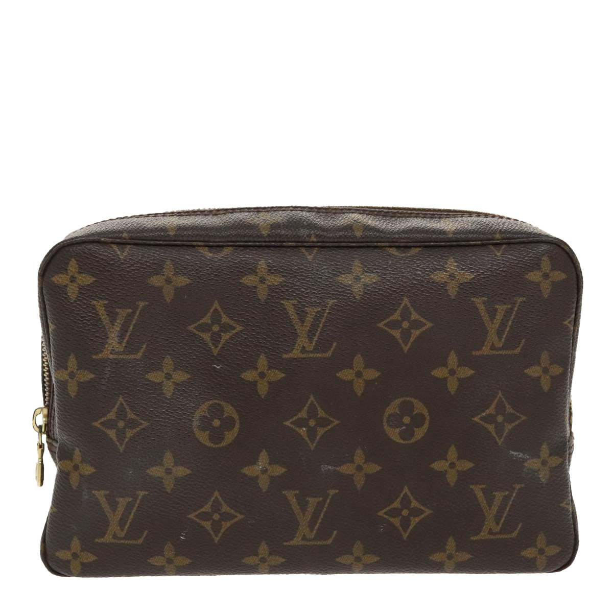 LOUIS VUITTON Monogram Trousse Toilette 23 Clutch Bag M47524 LV Auth 99607