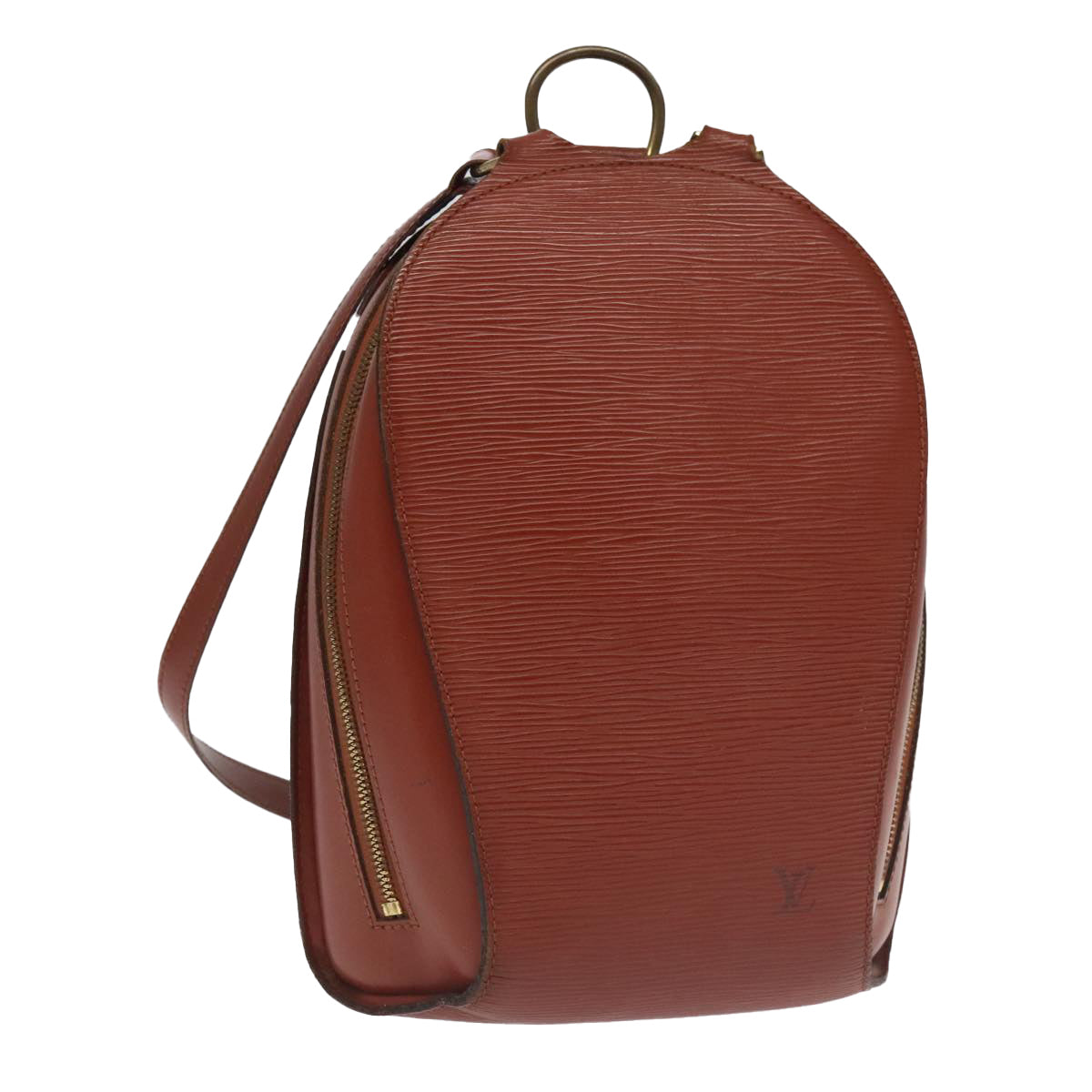 LOUIS VUITTON Epi Mabillon Backpack Brown M52233 LV Auth 99616