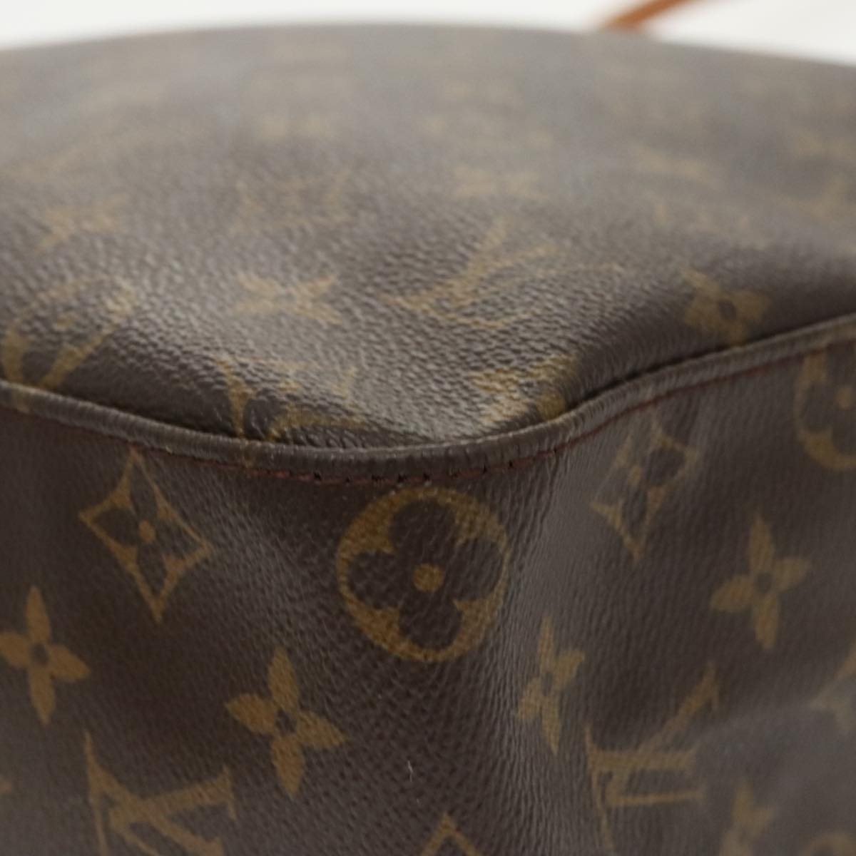 LOUIS VUITTON Monogram Looping GM Shoulder Bag M51145 LV Auth 99620