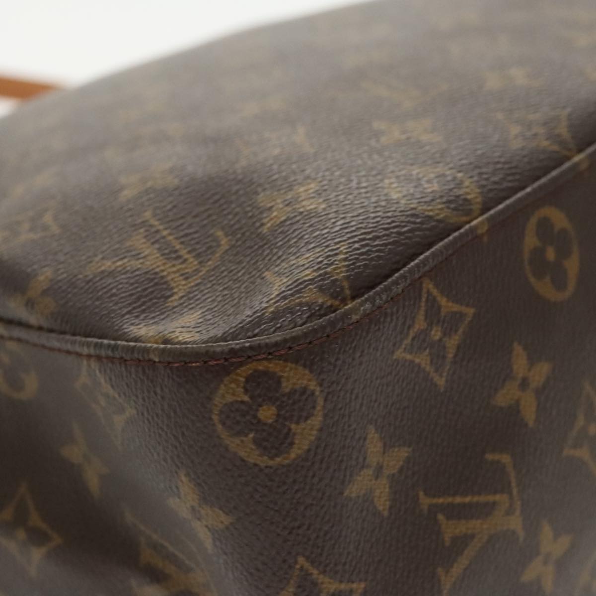 LOUIS VUITTON Monogram Looping GM Shoulder Bag M51145 LV Auth 99620