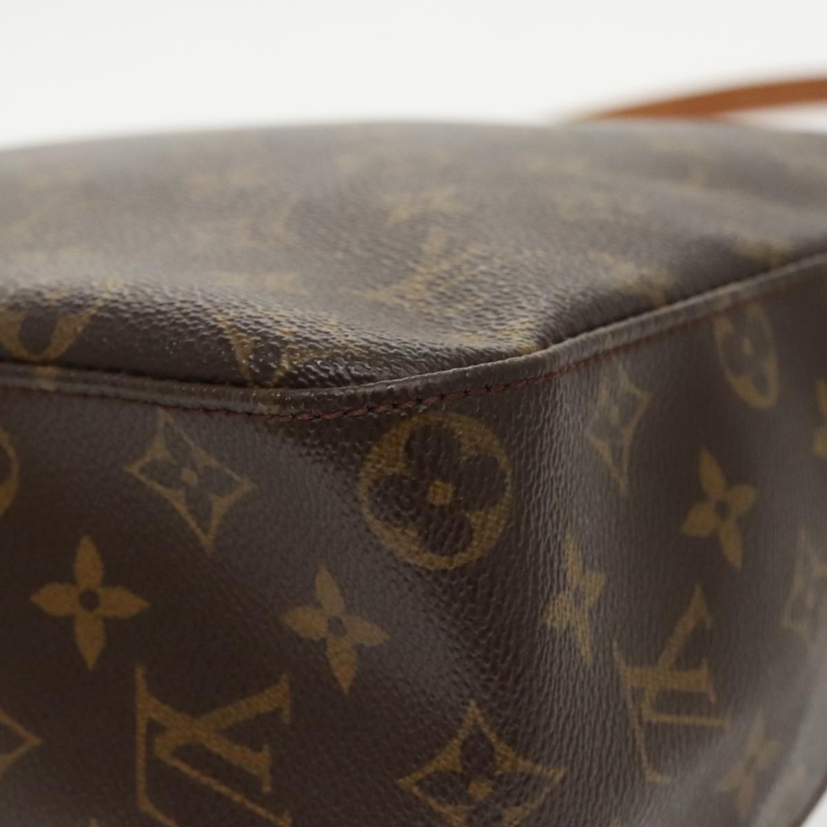 LOUIS VUITTON Monogram Looping GM Shoulder Bag M51145 LV Auth 99620