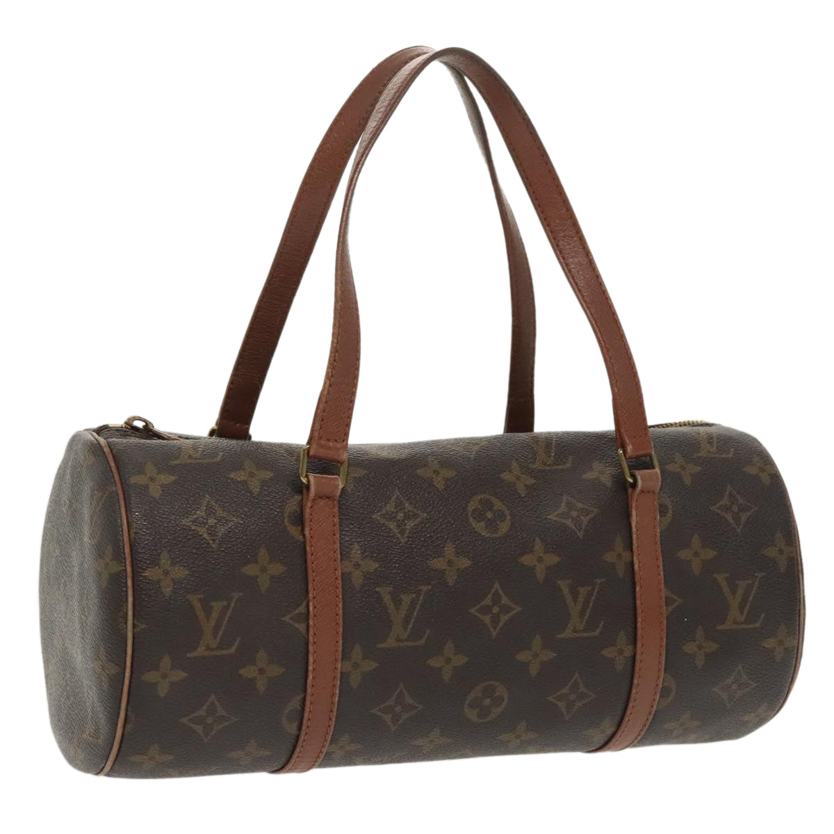 LOUIS VUITTON Monogram Papillon 30 Hand Bag M51385 LV Auth 99621