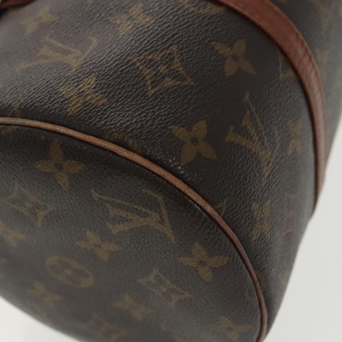 LOUIS VUITTON Monogram Papillon 30 Hand Bag M51385 LV Auth 99621