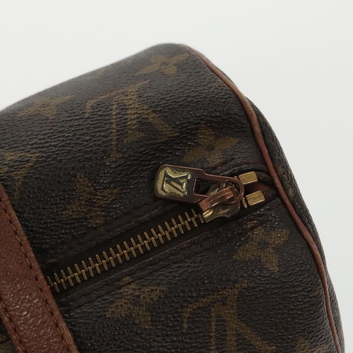 LOUIS VUITTON Monogram Papillon 30 Hand Bag M51385 LV Auth 99621