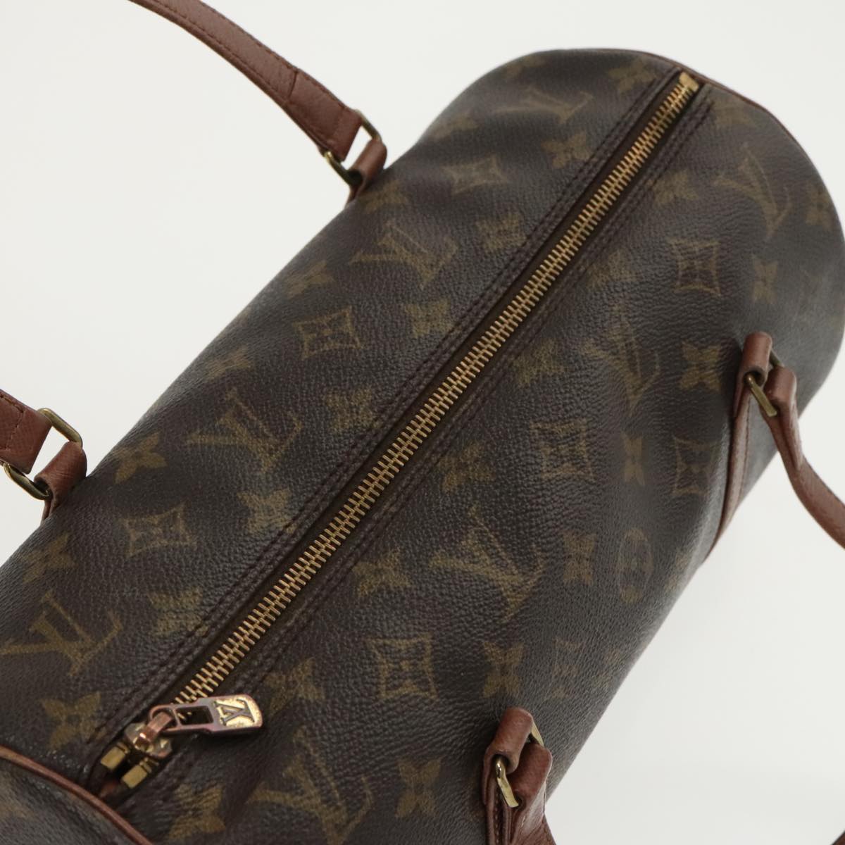 LOUIS VUITTON Monogram Papillon 30 Hand Bag M51385 LV Auth 99621