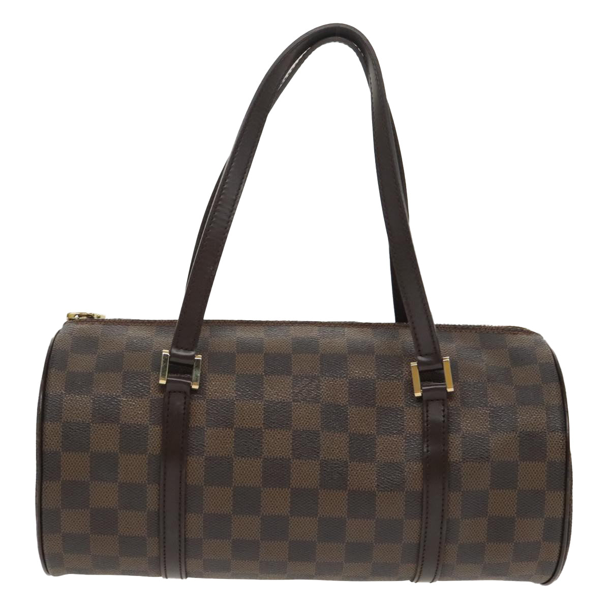 LOUIS VUITTON Damier Ebene Papillon 30 Hand Bag N51303 LV Auth 99622