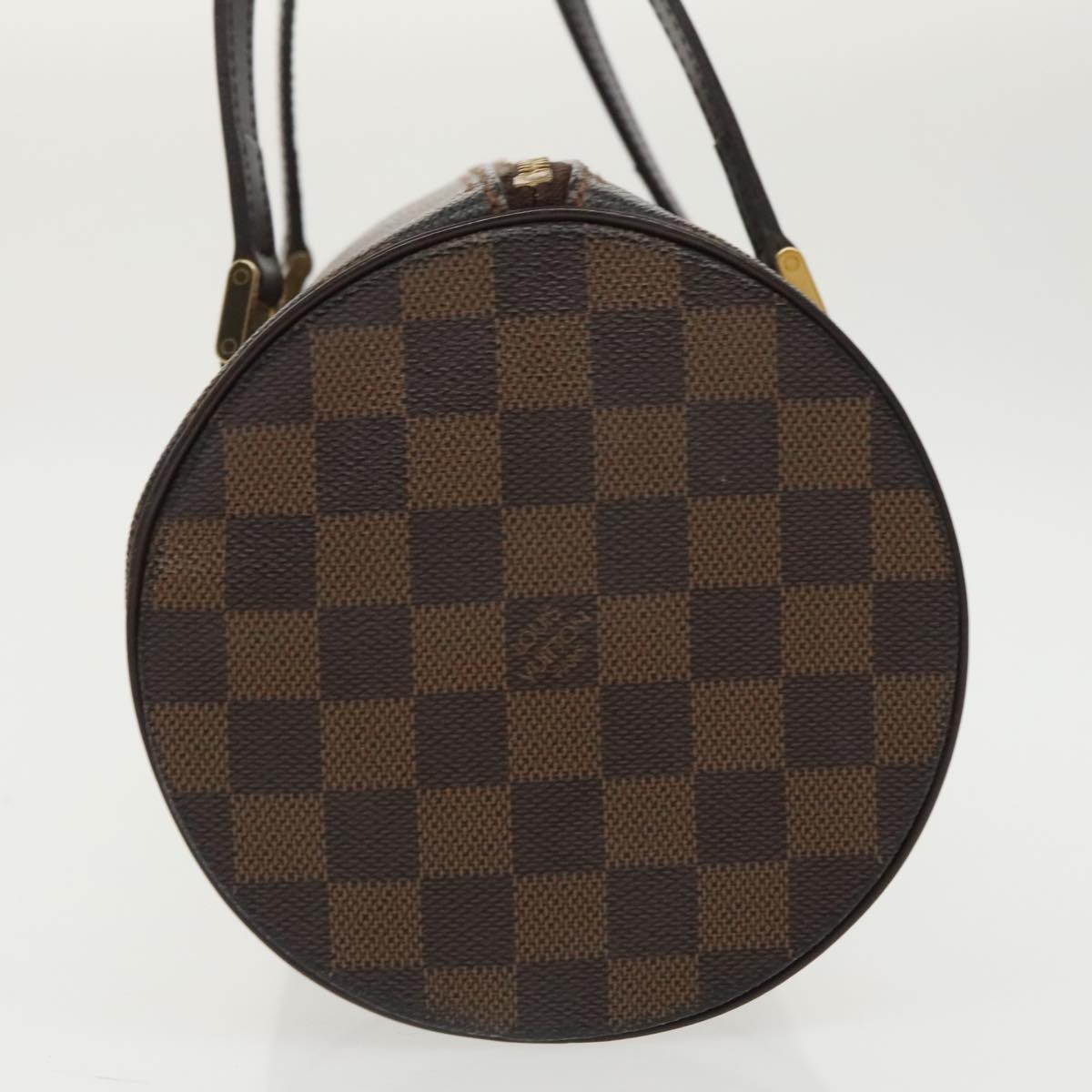 LOUIS VUITTON Damier Ebene Papillon 30 Hand Bag N51303 LV Auth 99622