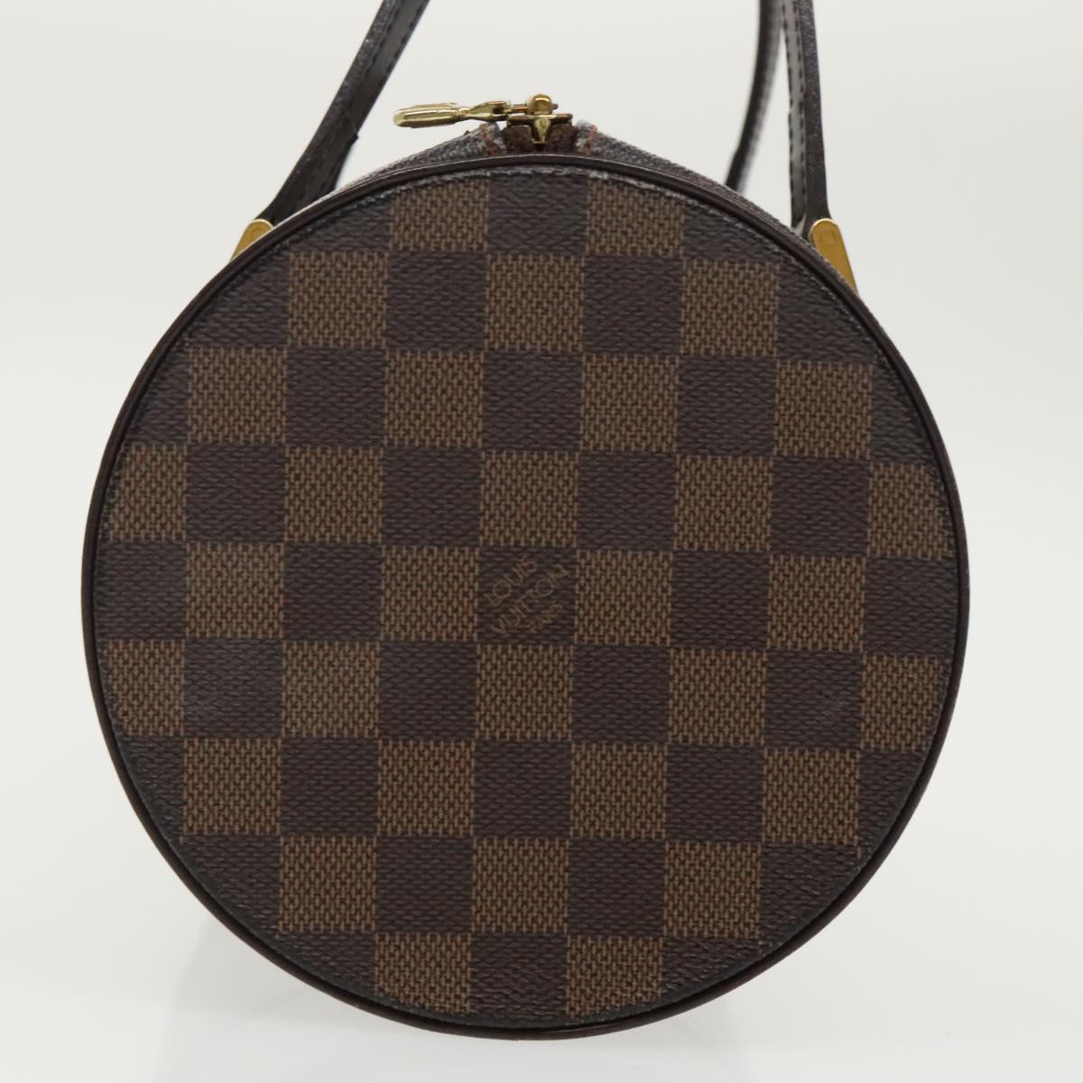 LOUIS VUITTON Damier Ebene Papillon 30 Hand Bag N51303 LV Auth 99622