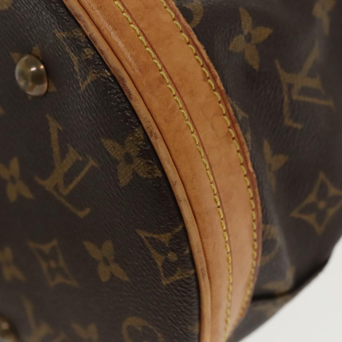 LOUIS VUITTON Monogram Bucket GM Shoulder Bag M42236 LV Auth 99625