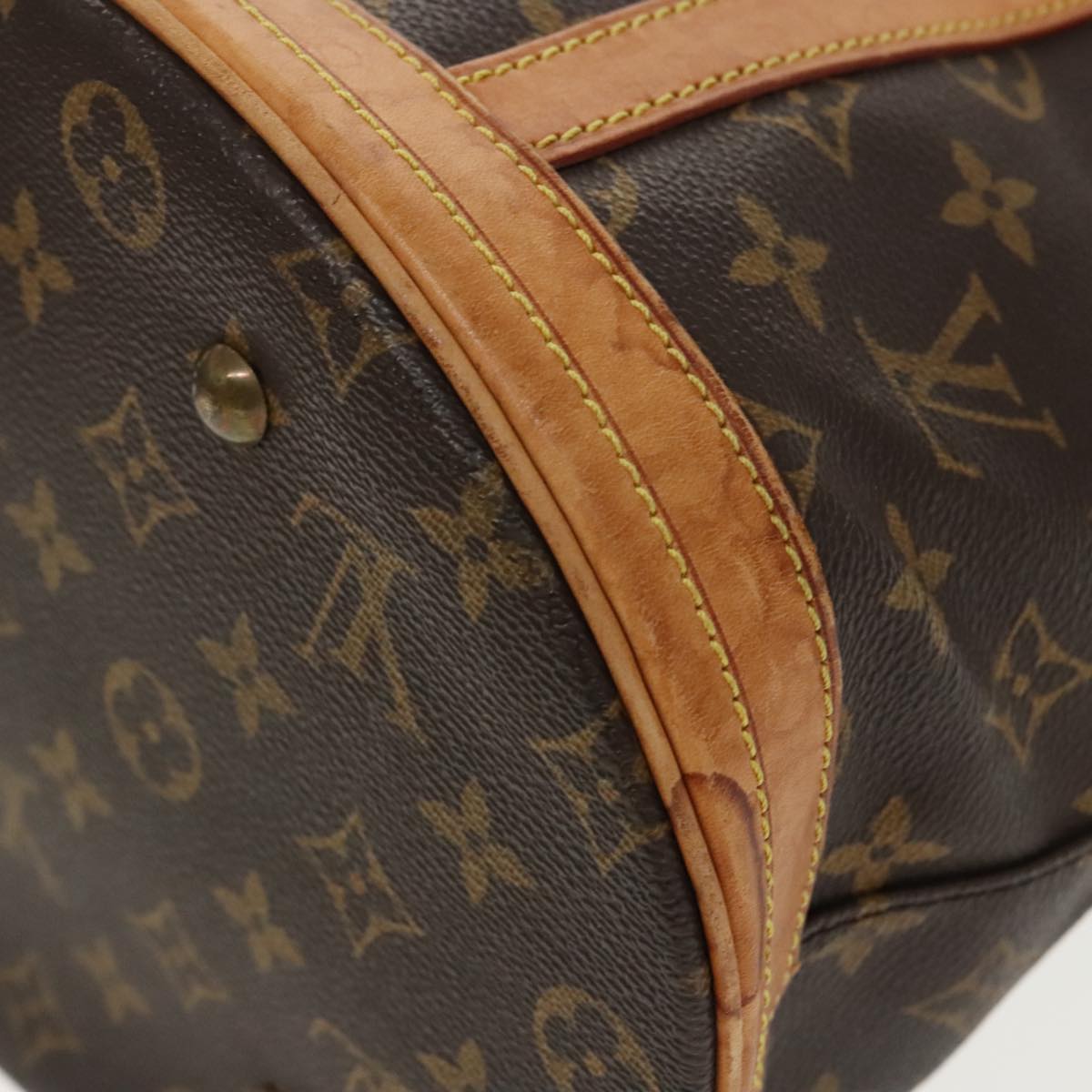 LOUIS VUITTON Monogram Bucket GM Shoulder Bag M42236 LV Auth 99625