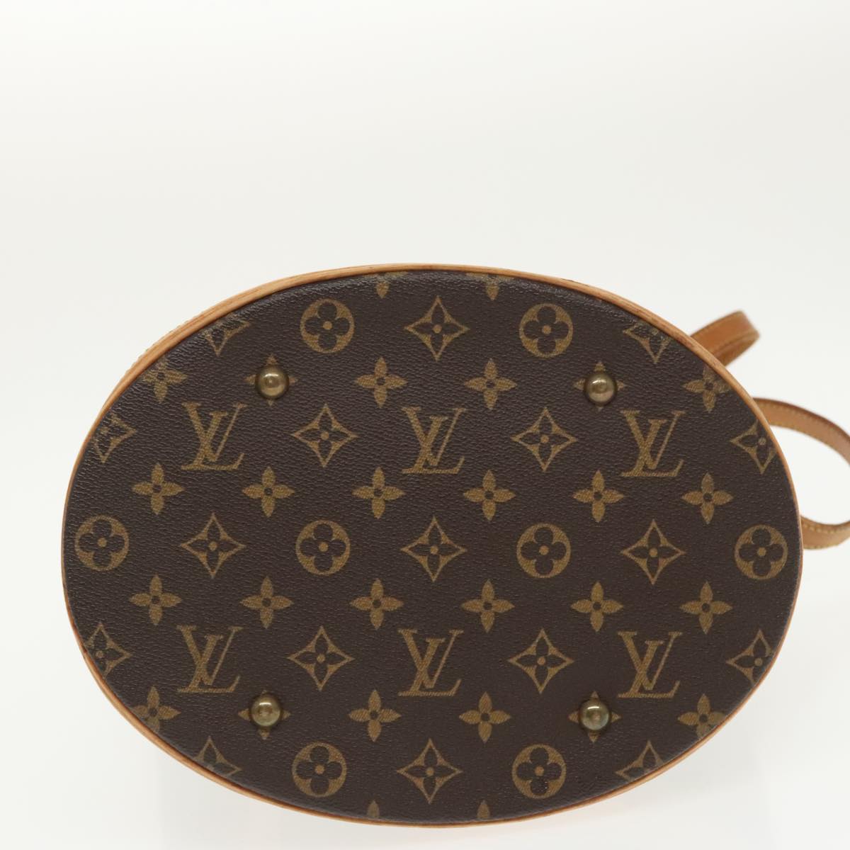 LOUIS VUITTON Monogram Bucket GM Shoulder Bag M42236 LV Auth 99625