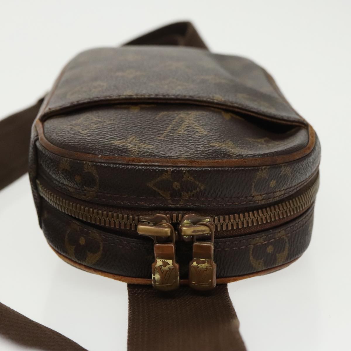 LOUIS VUITTON Monogram Pochette Gange Shoulder Bag M51870 LV Auth 99627