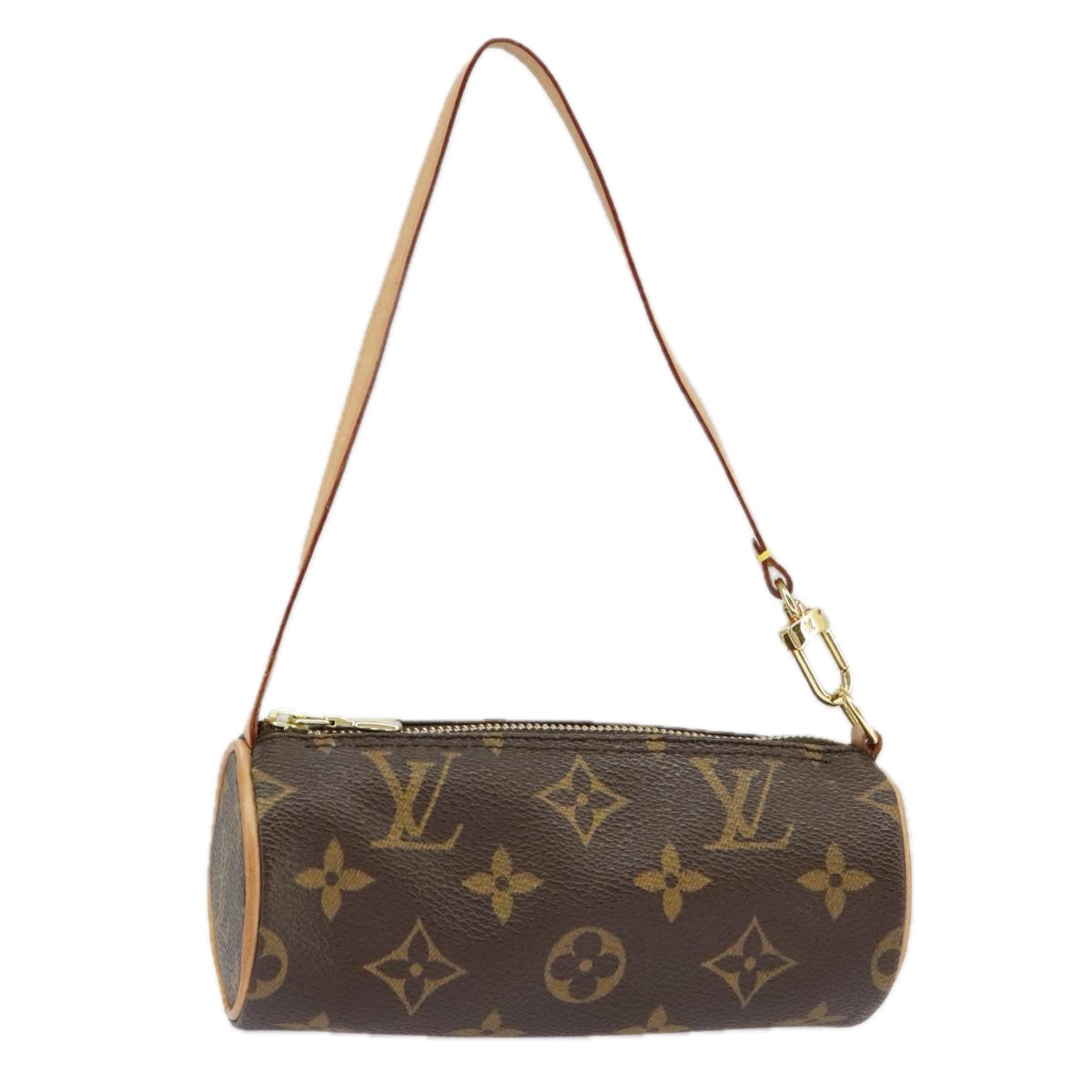 LOUIS VUITTON Monogram Papillon Pouch LV Auth 99629