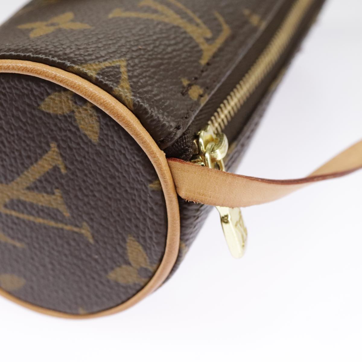 LOUIS VUITTON Monogram Papillon Pouch LV Auth 99629