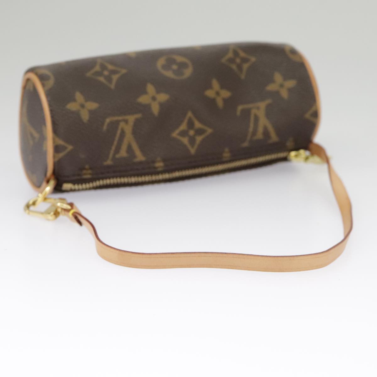 LOUIS VUITTON Monogram Papillon Pouch LV Auth 99629