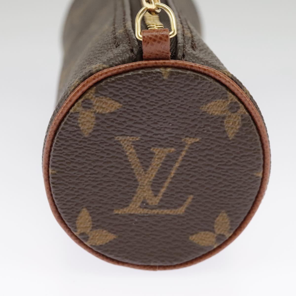 LOUIS VUITTON Monogram Papillon Pouch LV Auth 99630