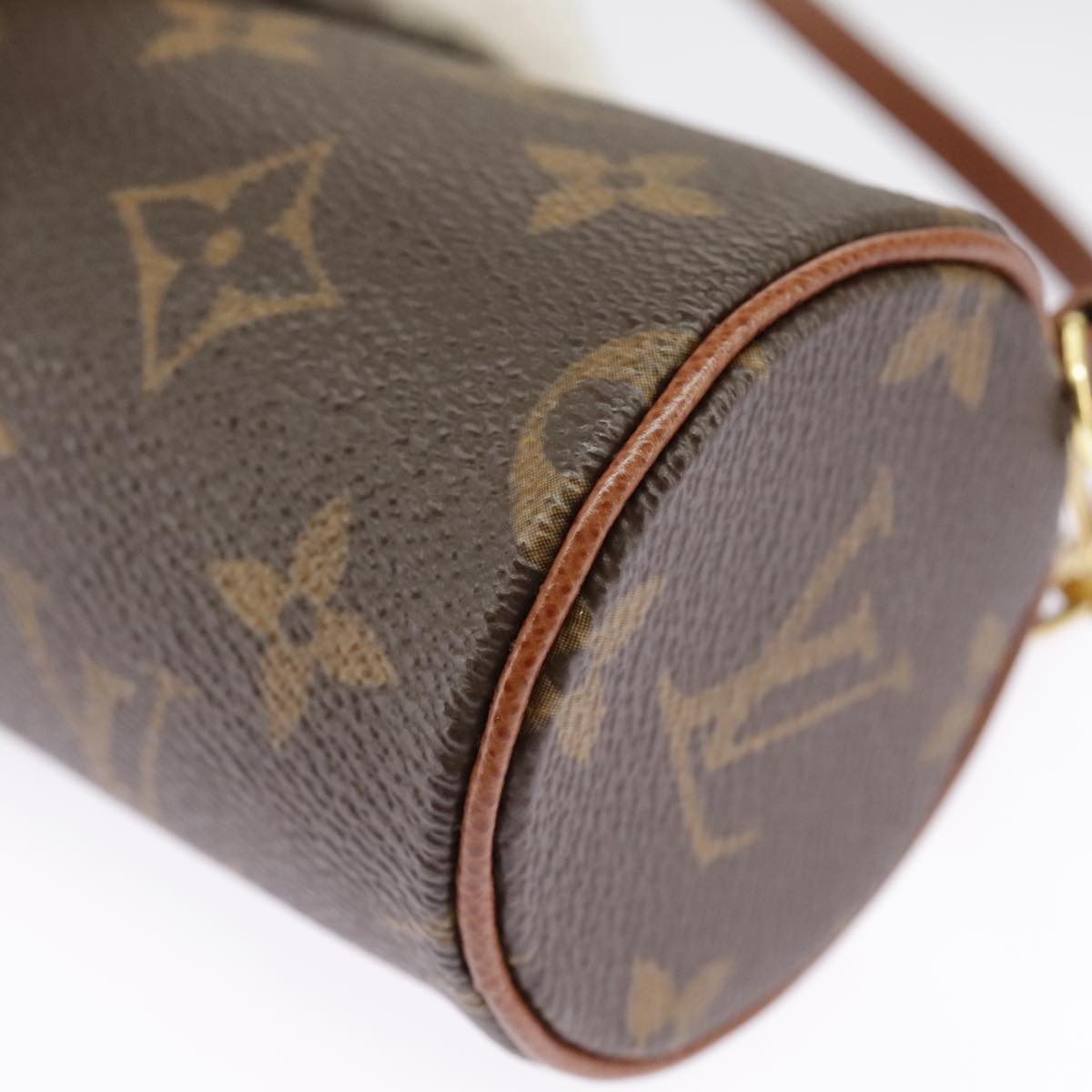 LOUIS VUITTON Monogram Papillon Pouch LV Auth 99630