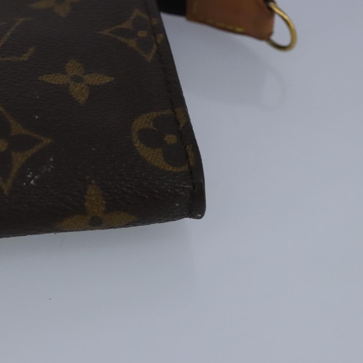 LOUIS VUITTON Monogram Bucket PM Accessory Pouch LV Auth 99633