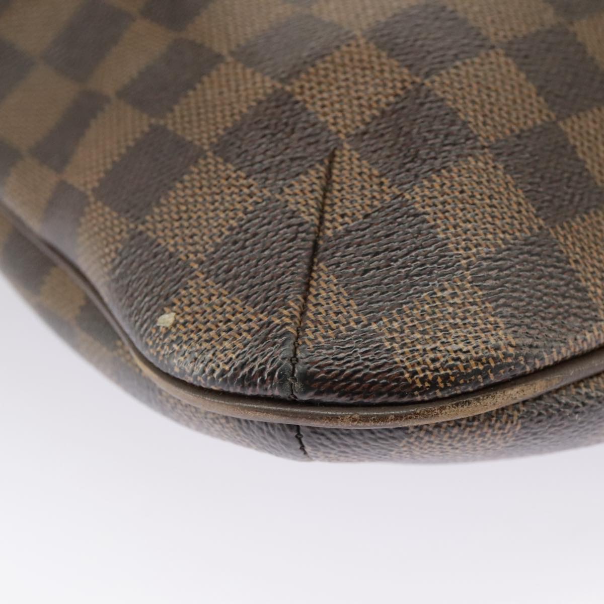 LOUIS VUITTON Damier Ebene Bloomsbury PM Shoulder Bag N42251 LV Auth 99635