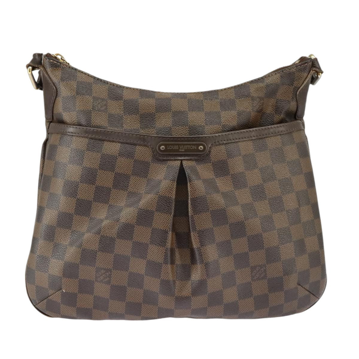 LOUIS VUITTON Damier Ebene Bloomsbury PM Shoulder Bag N42251 LV Auth 99635