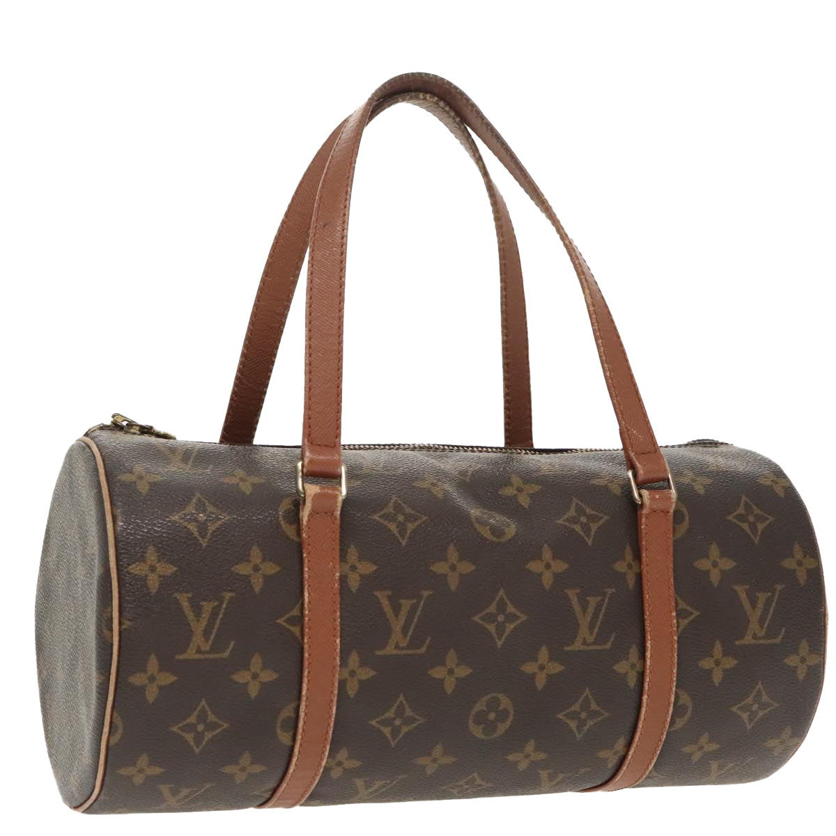 LOUIS VUITTON Monogram Papillon 30 Hand Bag M51385 LV Auth 99640