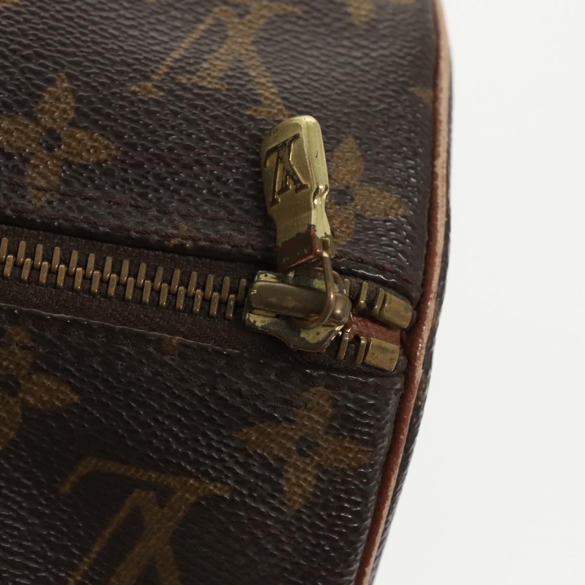 LOUIS VUITTON Monogram Papillon 30 Hand Bag M51385 LV Auth 99640