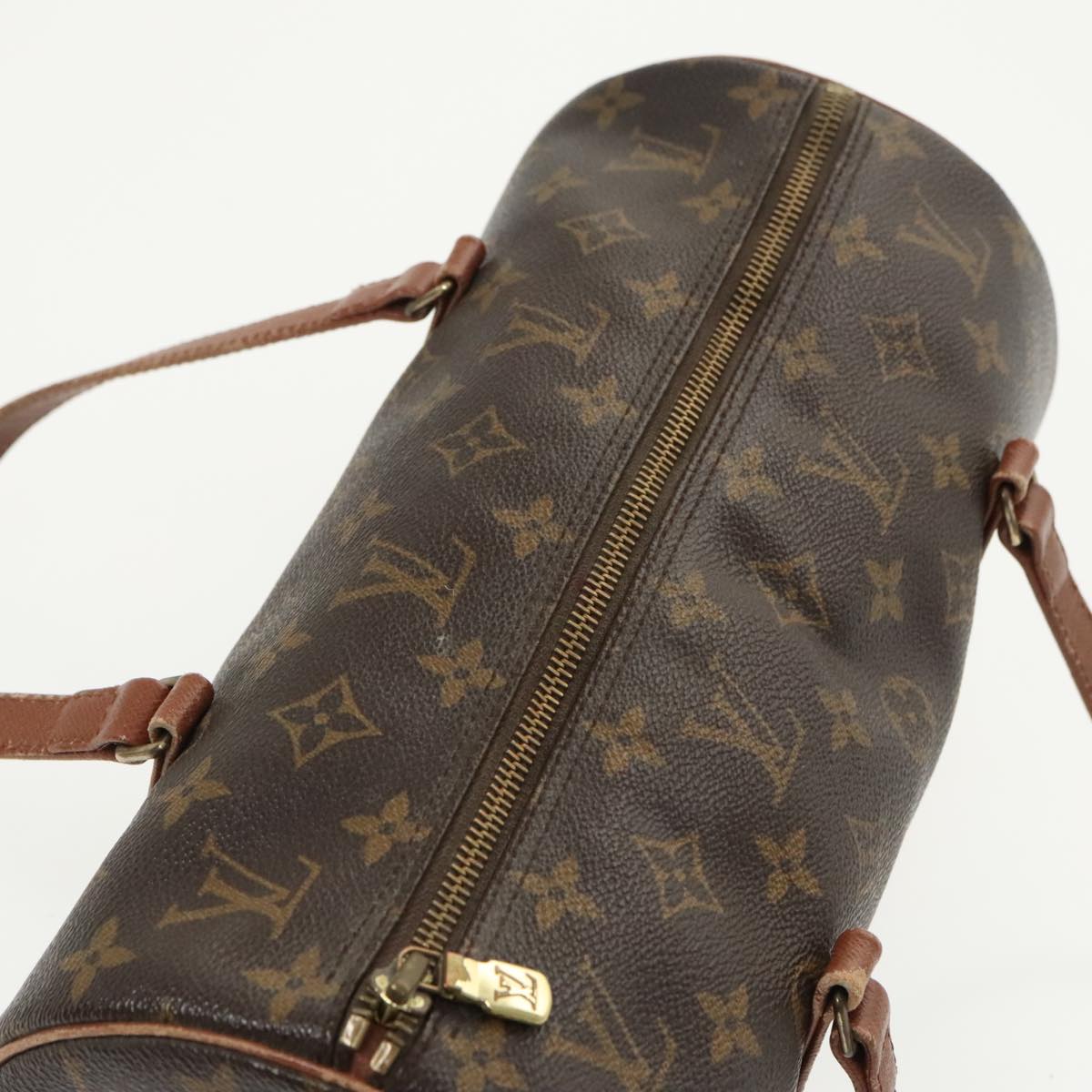 LOUIS VUITTON Monogram Papillon 30 Hand Bag M51385 LV Auth 99640