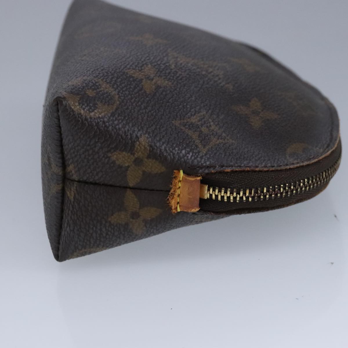 LOUIS VUITTON Monogram Pochette Cosmetic PM Cosmetic Pouch M47515 LV Auth 99649