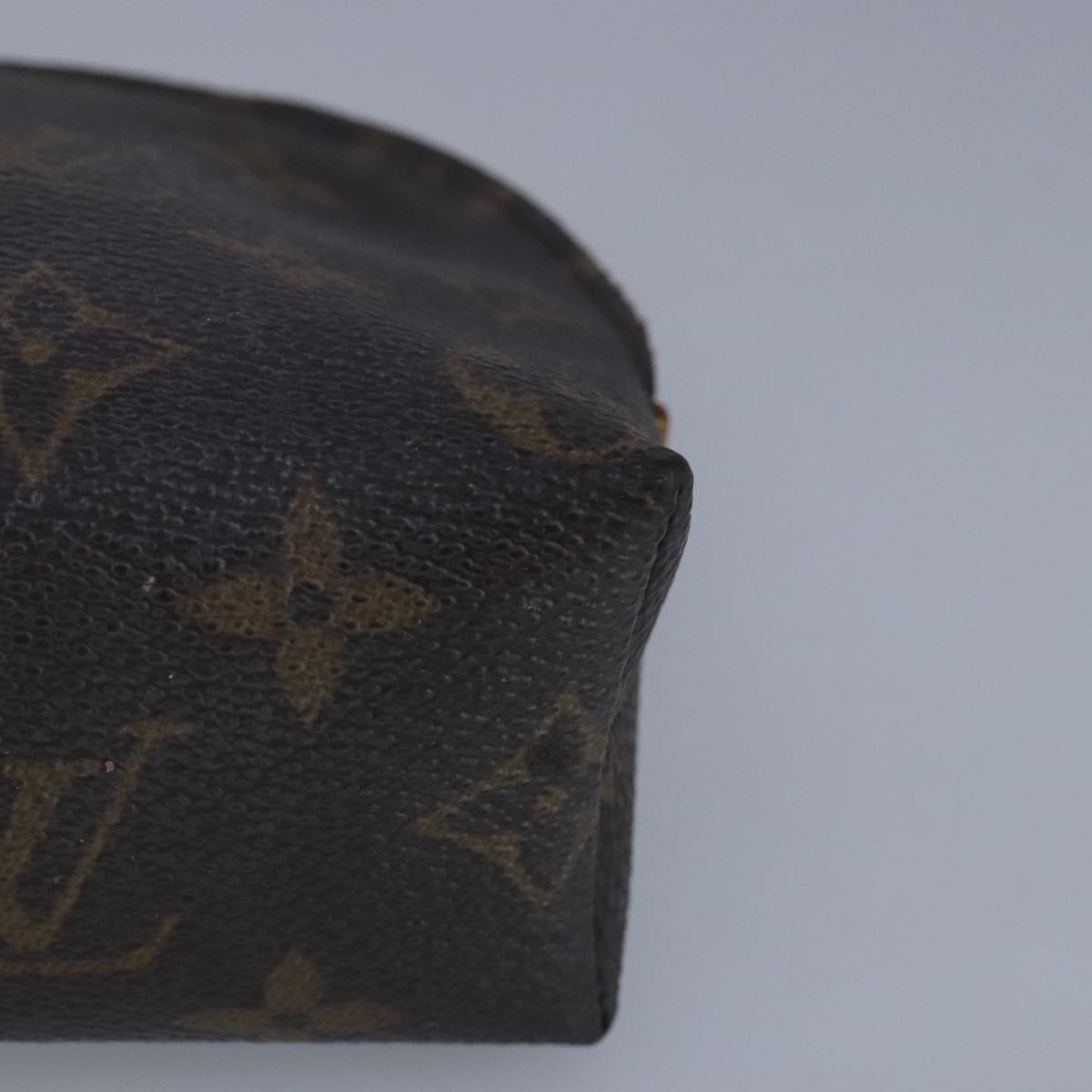 LOUIS VUITTON Monogram Pochette Cosmetic PM Cosmetic Pouch M47515 LV Auth 99649