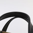 Burberrys Nova Check Hand Bag Canvas Beige Auth 99653-8