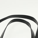 CELINE Macadam Canvas Shoulder Bag PVC Leather Black Gold Auth 99656-14