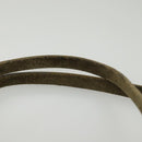 FENDI Zucchino Canvas Hand Bag Navy Silver Auth 99666-9