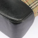 Burberrys Nova Check Tote Bag Canvas Beige Auth 99685-18