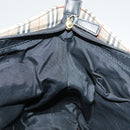 Burberrys Nova Check Tote Bag Canvas Beige Auth 99685-22