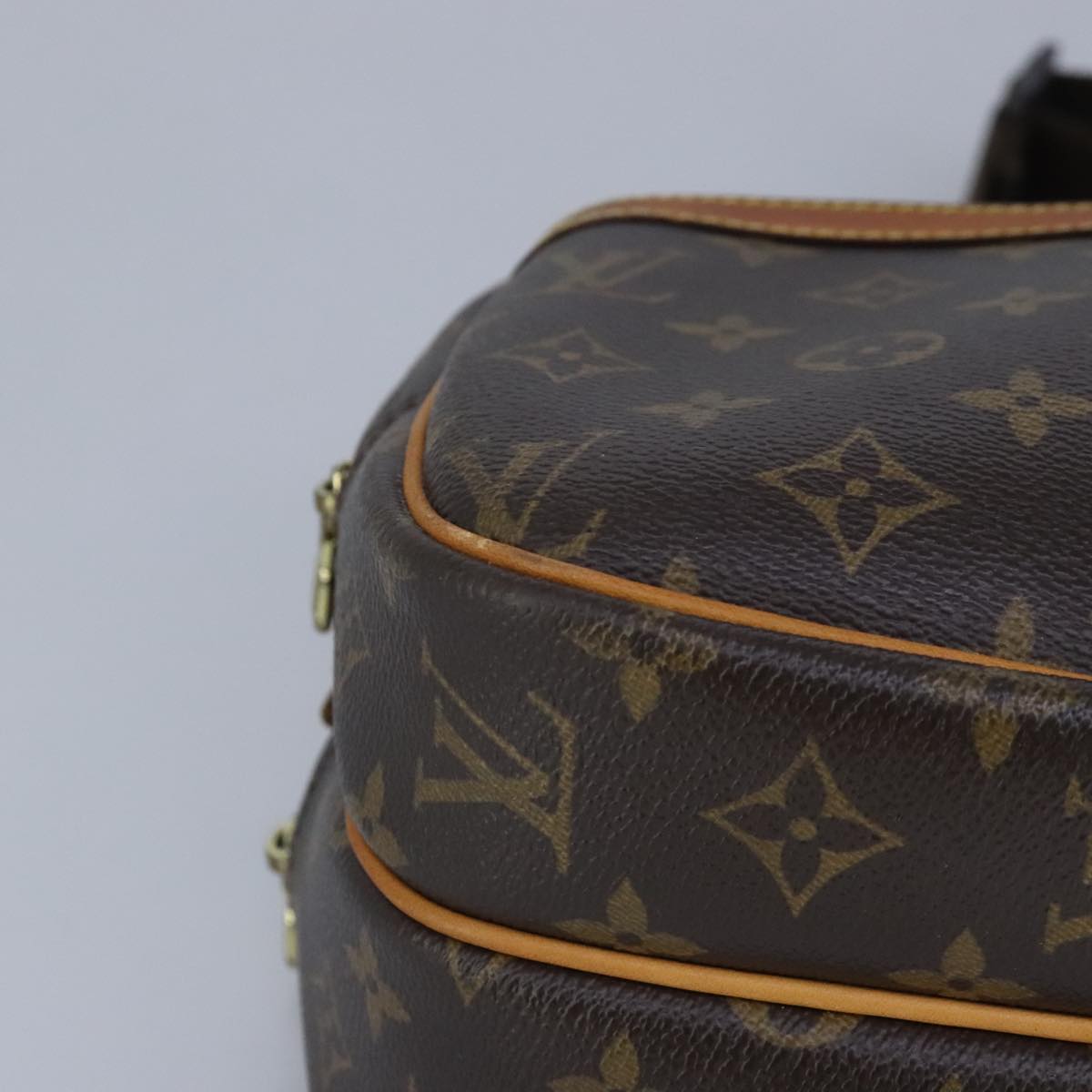 LOUIS VUITTON Monogram Reporter PM Shoulder Bag M45254 LV Auth 99714