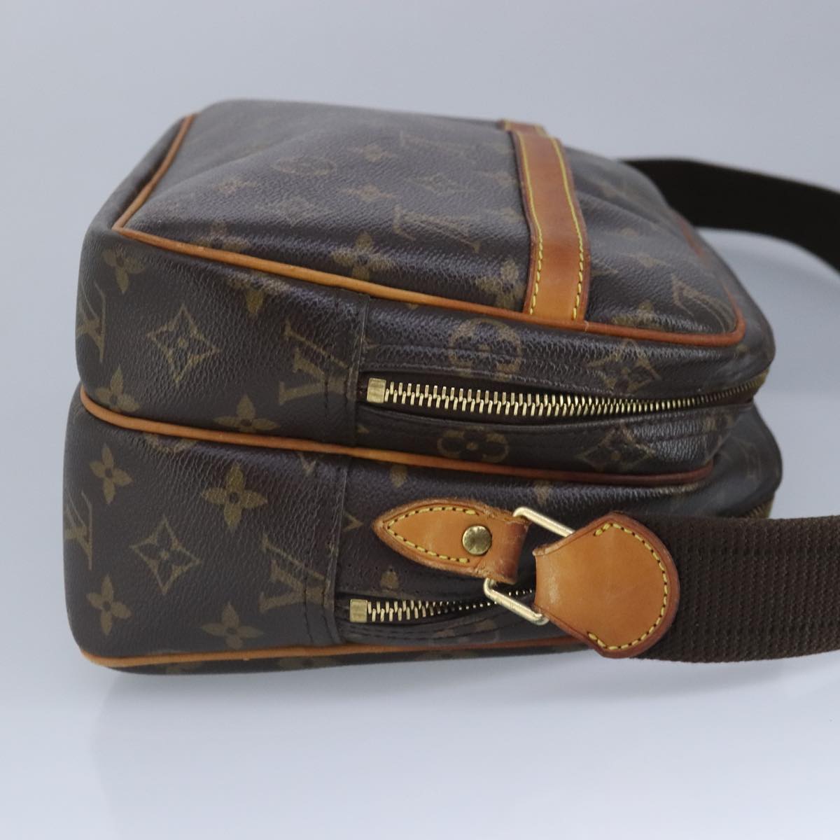 LOUIS VUITTON Monogram Reporter PM Shoulder Bag M45254 LV Auth 99714