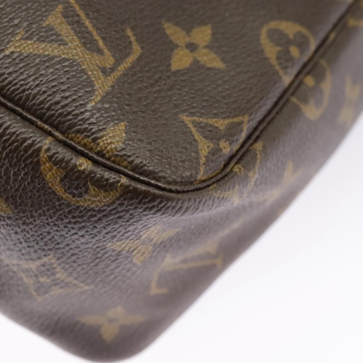 LOUIS VUITTON Monogram Trousse Toilette 28 Clutch Bag M47522 LV Auth 99719