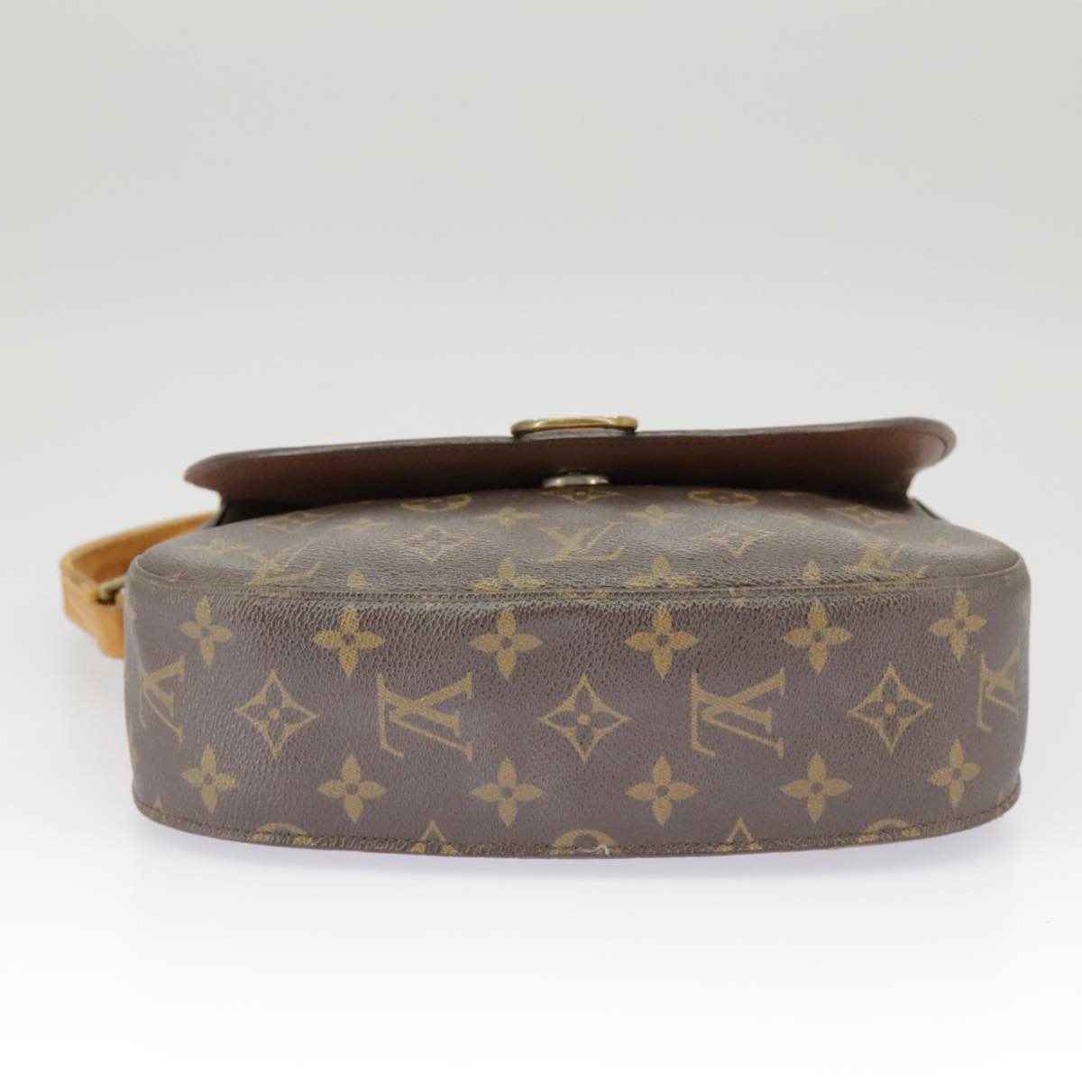 LOUIS VUITTON Monogram Saint Cloud GM Shoulder Bag M51242 LV Auth 99725