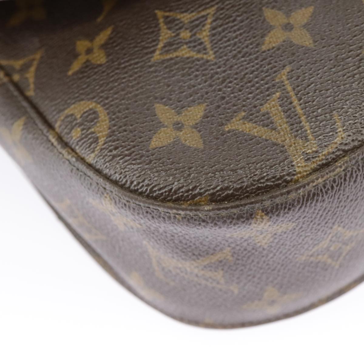 LOUIS VUITTON Monogram Saint Cloud GM Shoulder Bag M51242 LV Auth 99725