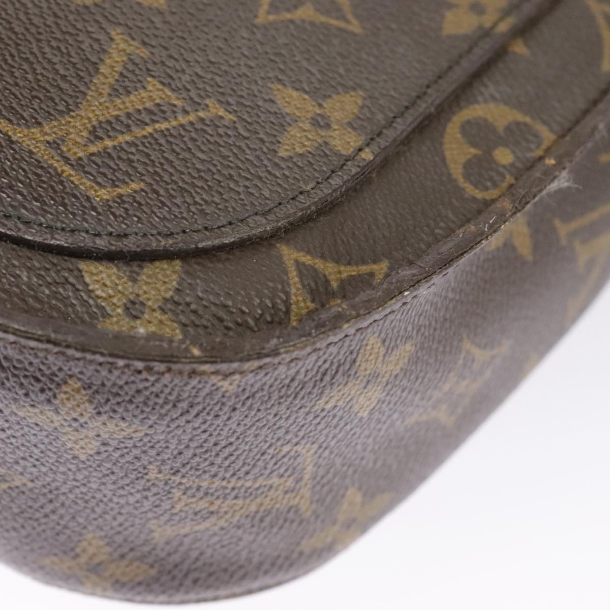 LOUIS VUITTON Monogram Saint Cloud GM Shoulder Bag M51242 LV Auth 99725