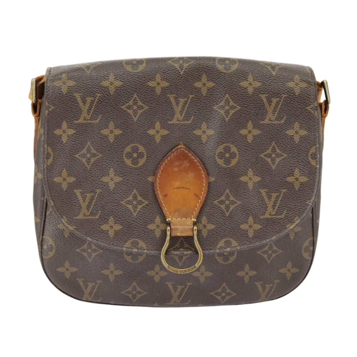 LOUIS VUITTON Monogram Saint Cloud GM Shoulder Bag M51242 LV Auth 99725 - 0