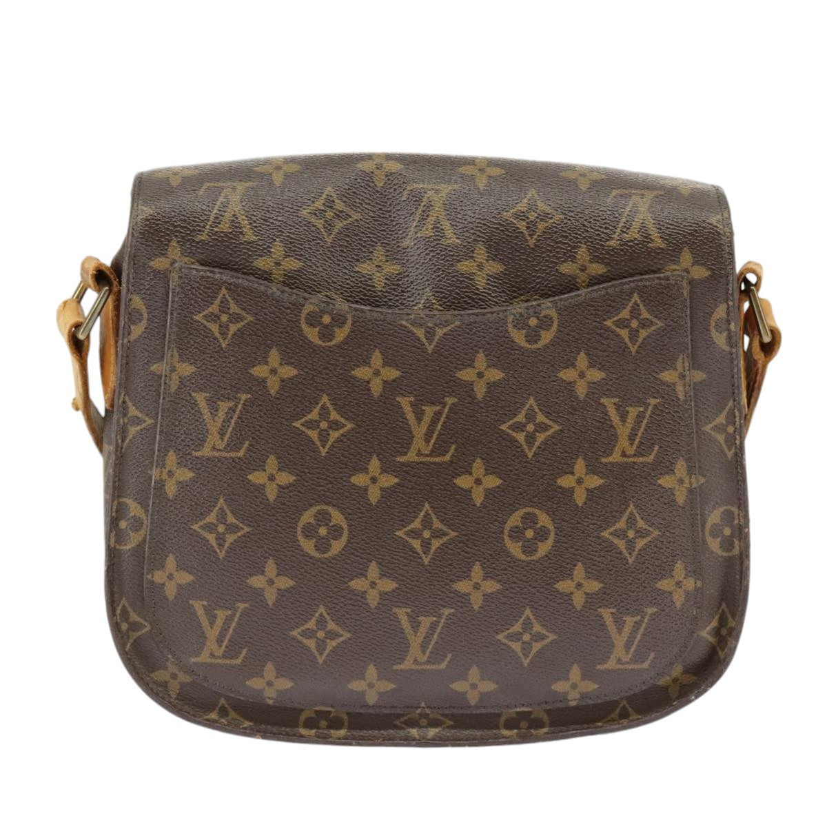 LOUIS VUITTON Monogram Saint Cloud GM Shoulder Bag M51242 LV Auth 99725