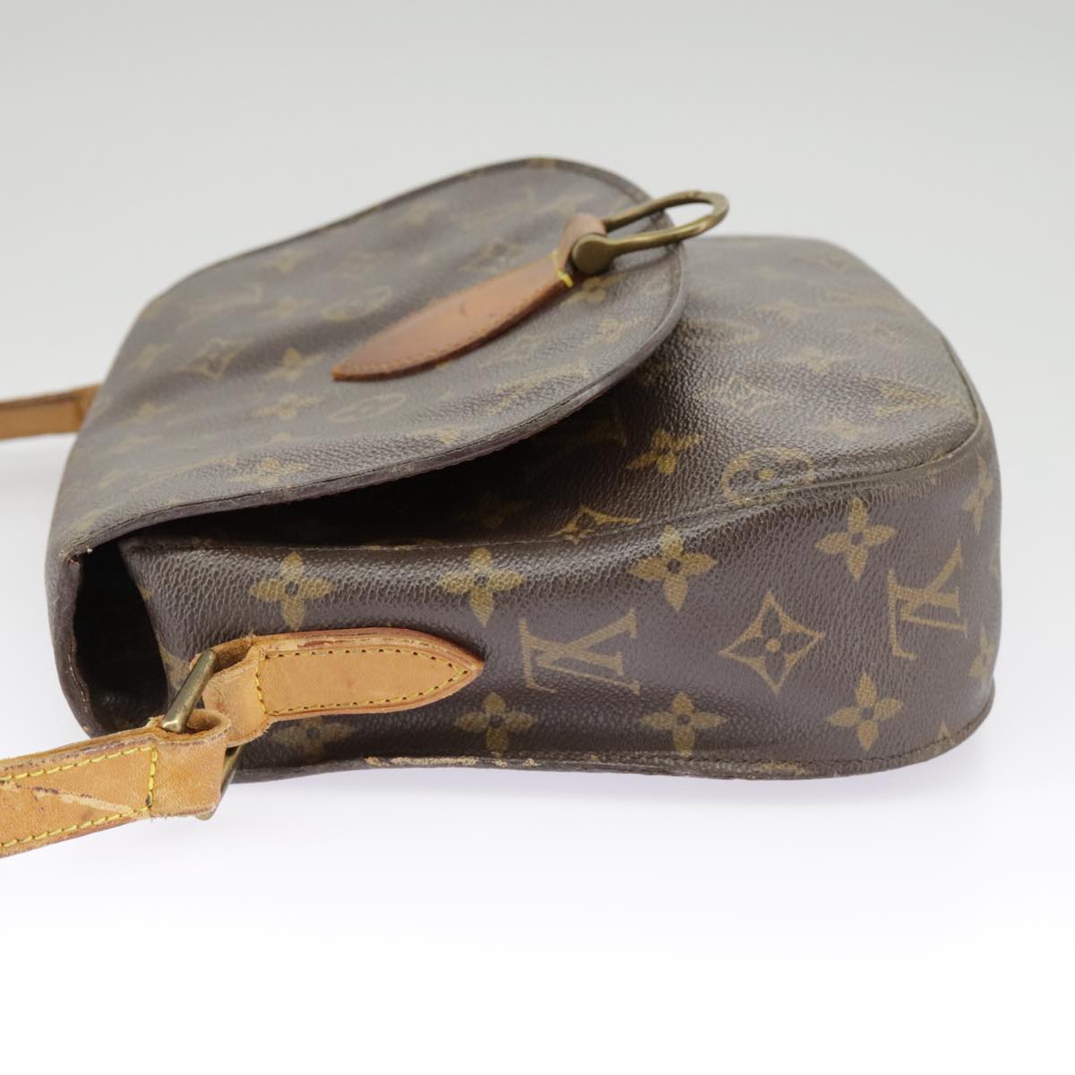 LOUIS VUITTON Monogram Saint Cloud GM Shoulder Bag M51242 LV Auth 99725