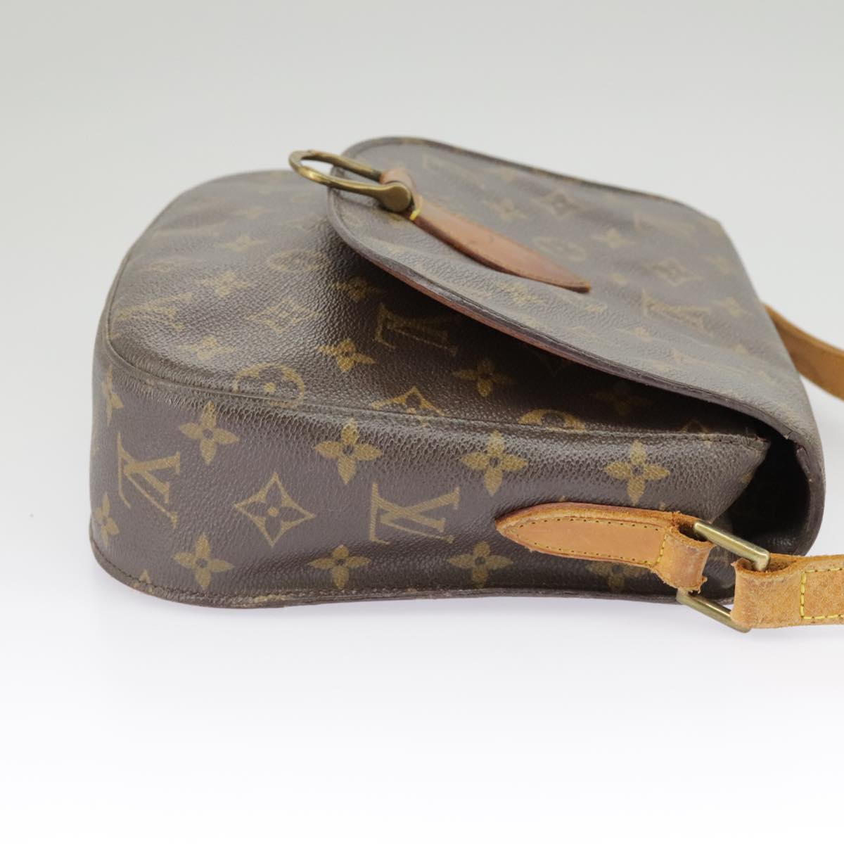 LOUIS VUITTON Monogram Saint Cloud GM Shoulder Bag M51242 LV Auth 99725