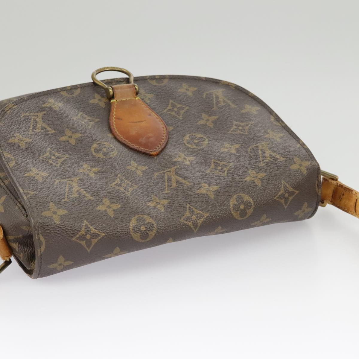 LOUIS VUITTON Monogram Saint Cloud GM Shoulder Bag M51242 LV Auth 99725