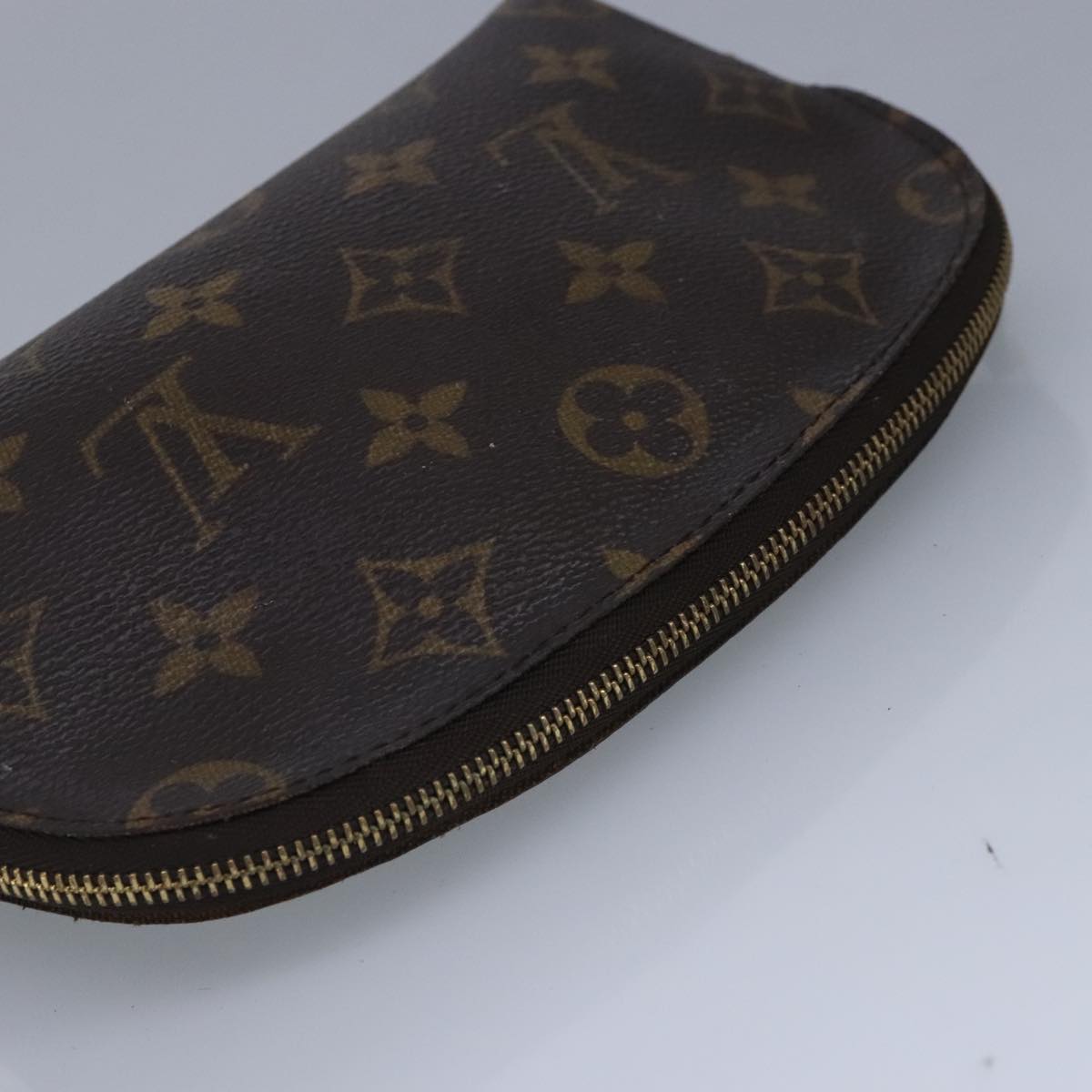 LOUIS VUITTON Monogram Pochette Cosmetic PM Cosmetic Pouch M47515 LV Auth 99726