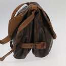 LOUIS VUITTON Monogram Saumur 30 Shoulder Bag M42256 LV Auth 99734-4