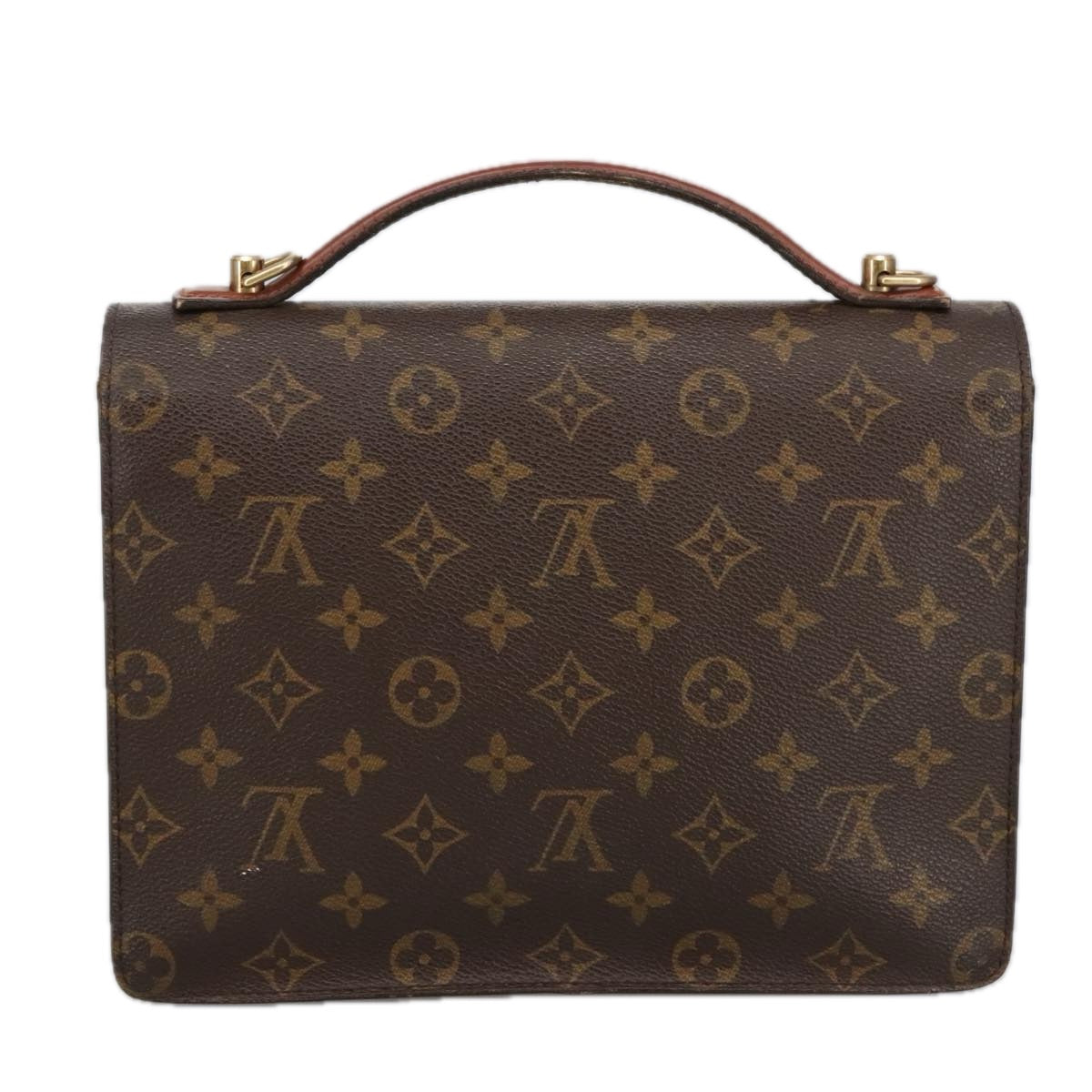 LOUIS VUITTON Monogram Monceau 26 Shoulder Bag M51187 LV Auth 99741