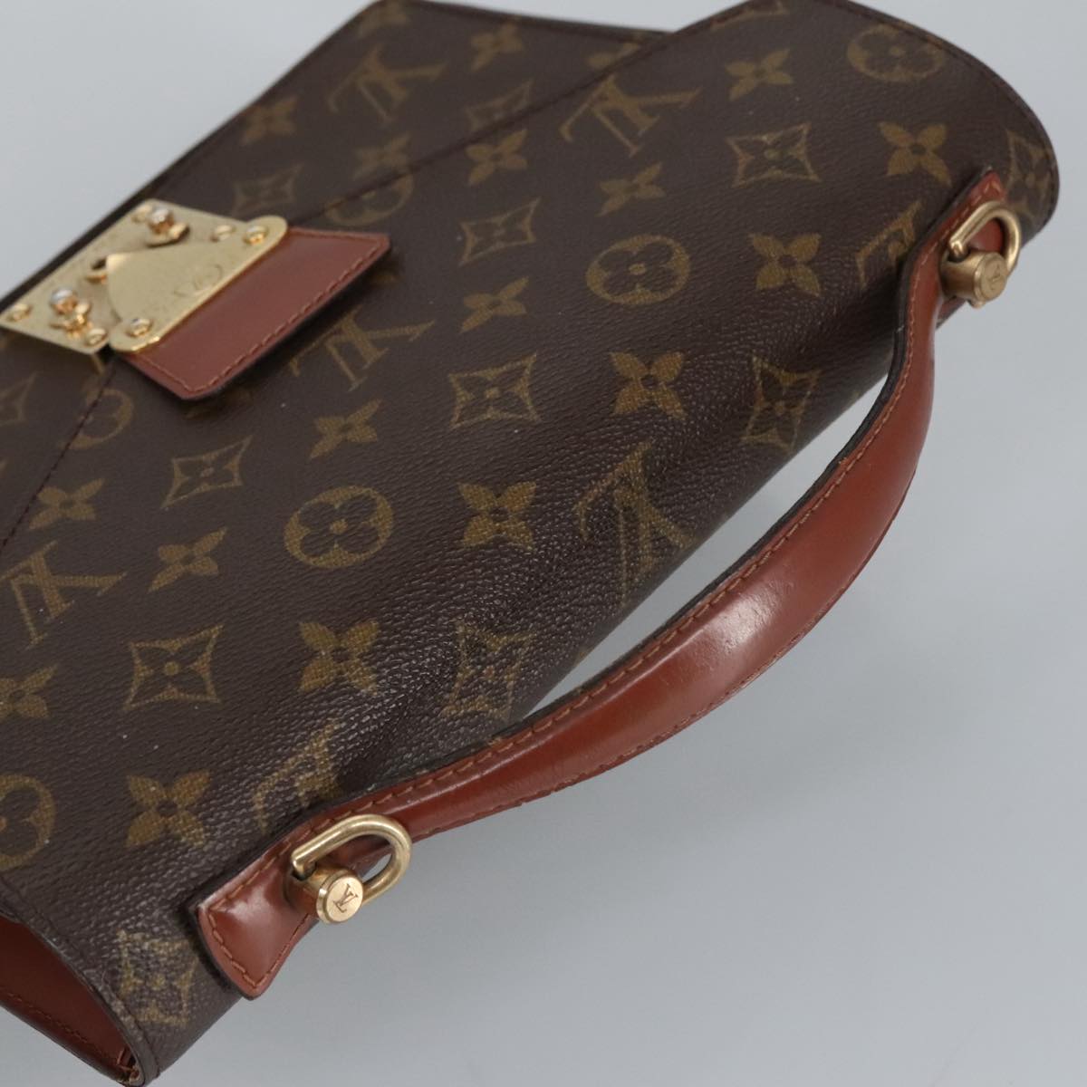 LOUIS VUITTON Monogram Monceau 26 Shoulder Bag M51187 LV Auth 99741